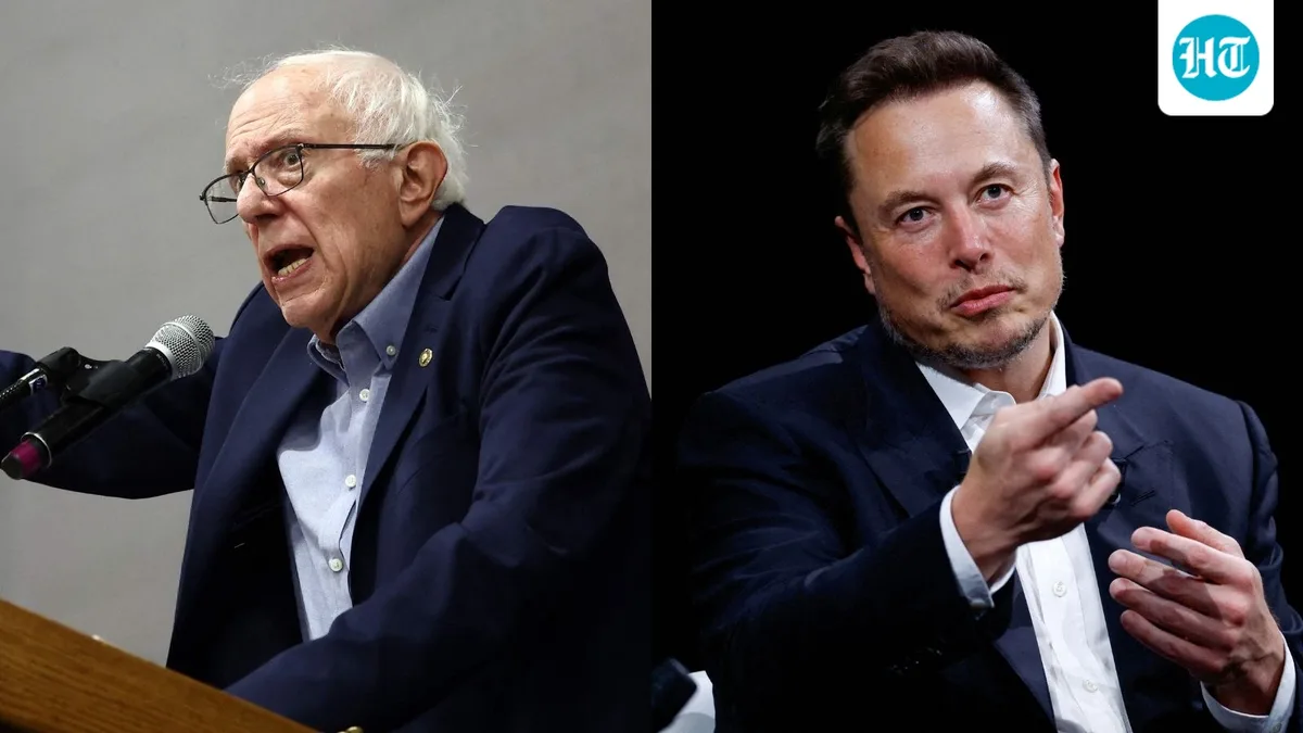 Bernie Sanders flips the charge on Elon Musk after his rant on ‘oligarchs’ over Starlink services in India