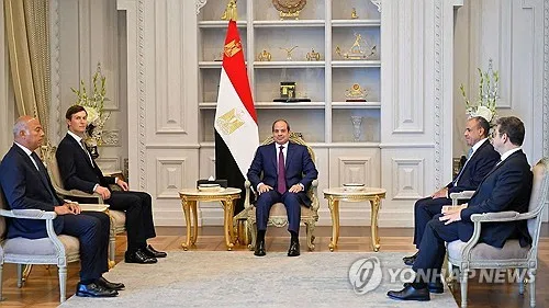 '트럼프 사위' 쿠슈너, 네타냐후와 가자지구 회담…진전 안보여