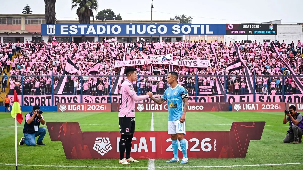 Sport Boys y Sporting Cristal se citarán en el estadio Hugo Sotil de Villa El Salvador por la fecha 7 del Torneo Clausura 2026