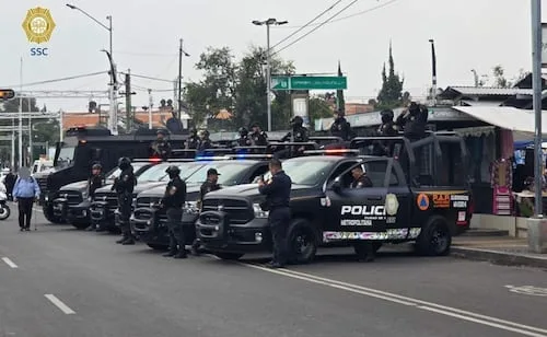 SSC CDMX realiza recorridos de seguridad en alcaldías Cuauhtémoc e Iztapalapa; buscan combatir delitos de alto impacto