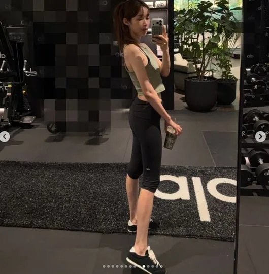 ‘하정우♥’ 차정원, 170cm·50kg라더니..운동으로 다져진 ‘슬림 몸매’