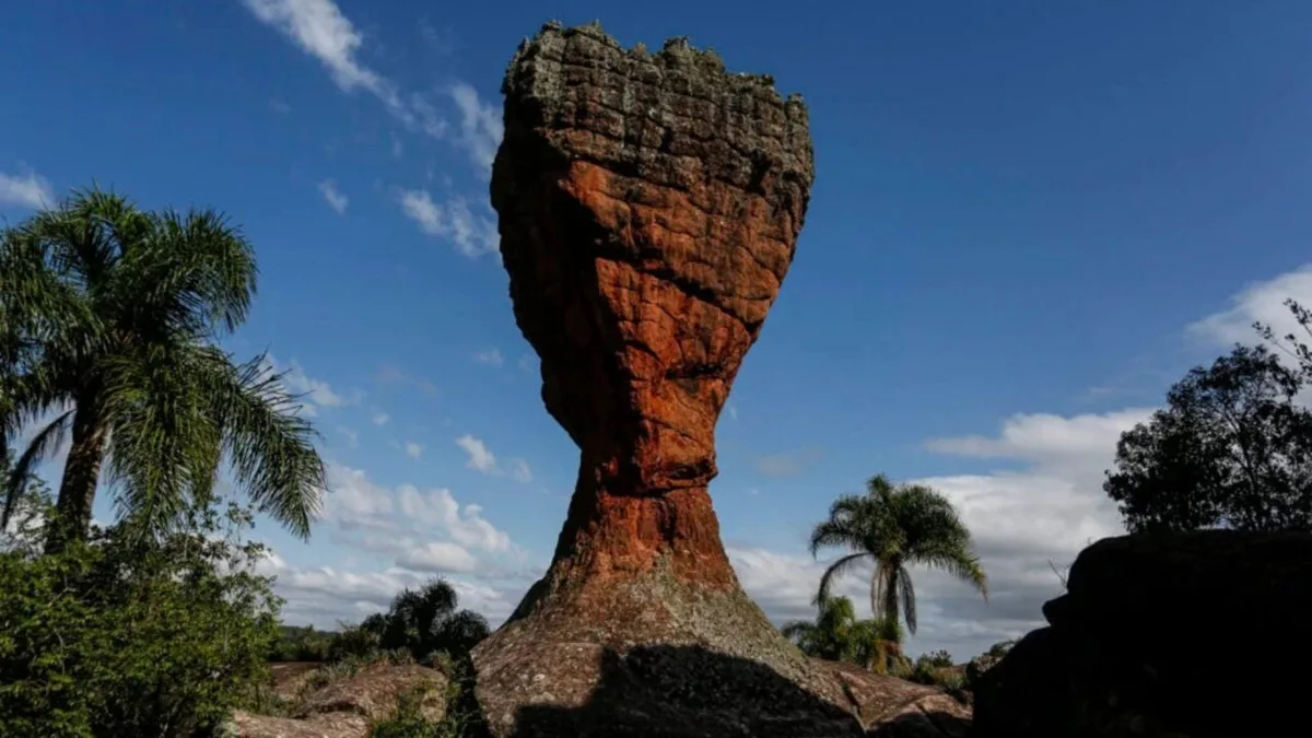 Parque Vila Velha, em Ponta Grossa, no Paraná, recebe evento especial no dia do aniversário da cidade