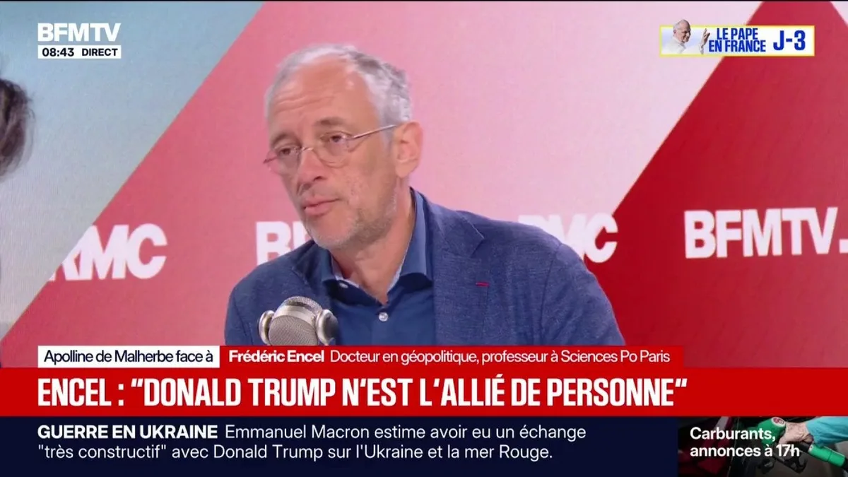 Donald Trump "n'est allié de personne", rappelle Frédéric Encel, docteur en géopolitique