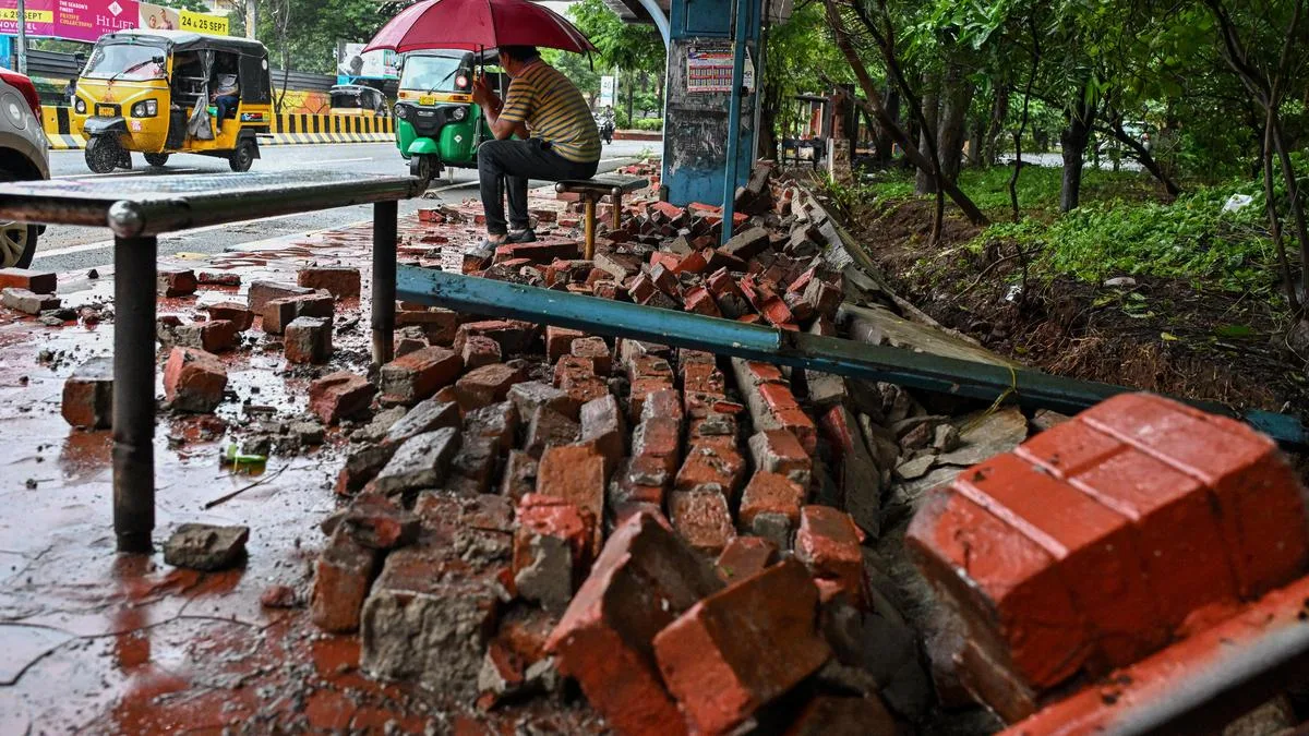 Deep depression wreaks havoc in North Andhra; heavy rain leaves four dead, many areas flooded