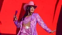 1º dia do rodeio de Jaguariúna tem Zezé & Luciano e famosos; veja fotos