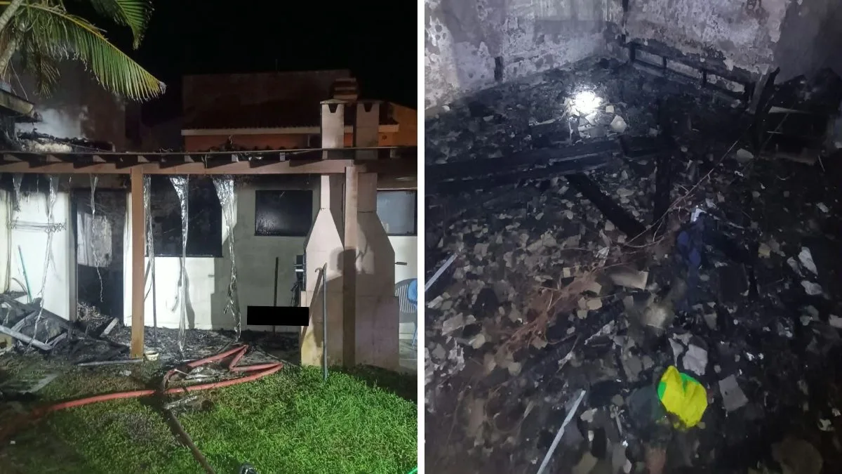 Homem é encontrado morto em banheiro de quarto após incêndio em pousada de uma praia turística de SC