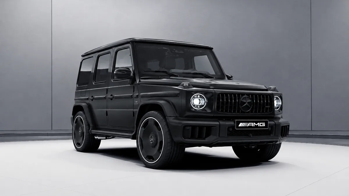 Mercedes-AMG G63 Two-Finish is an exclusive black edition with a twist