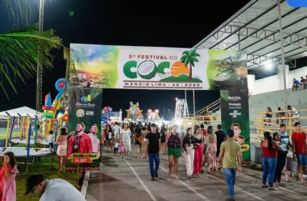 6º Festival do Coco terá Igor Ferrari, Netto Brito, motocross e três dias de programação em Mâncio Lima