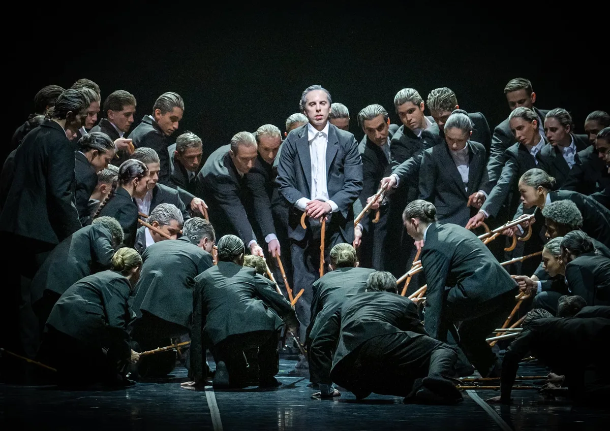 El Ballet del Colón estrenó ‘Principio de éxtasis’, basado en textos de Borges con música de Gustavo Santaolalla y relato de Ricardo Darín