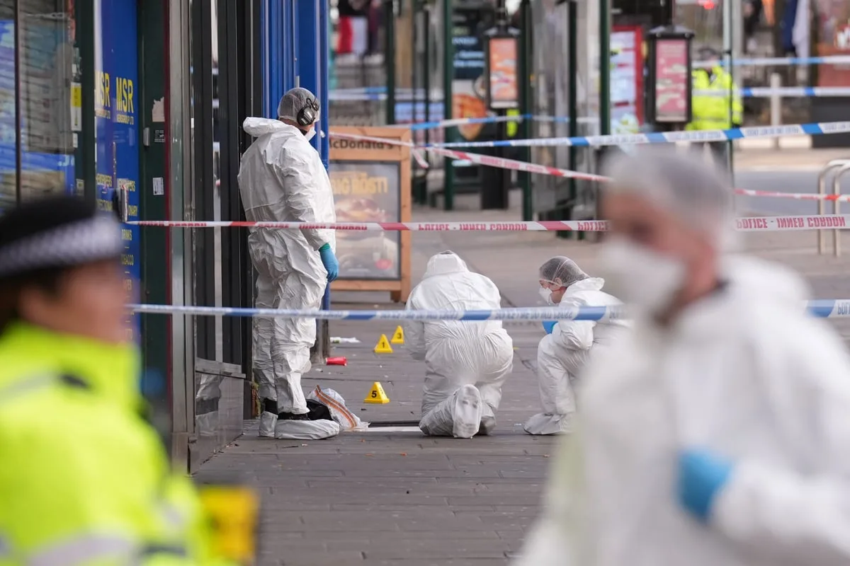 Police officer injured in Nottingham city centre shooting