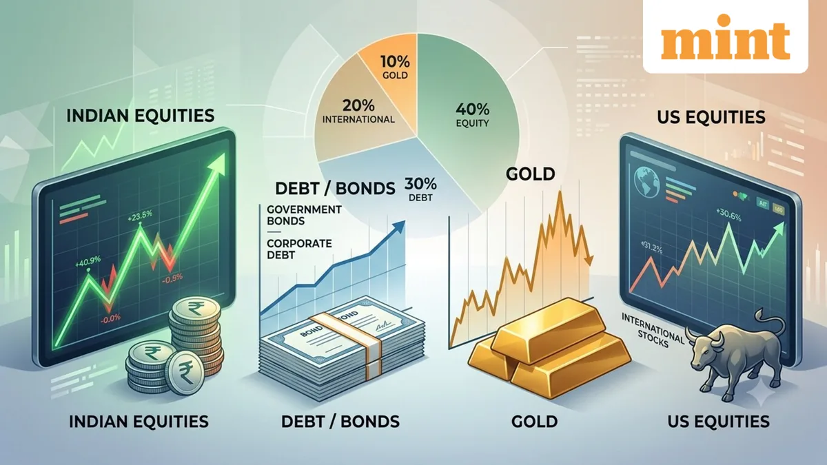 Indian equities, debt, gold and US stocks: How should investors allocate money across these asset classes?