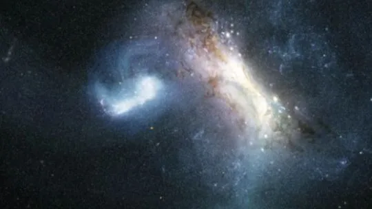 El Hubble descubrió la fusión galáctica más antigua de la Vía Láctea