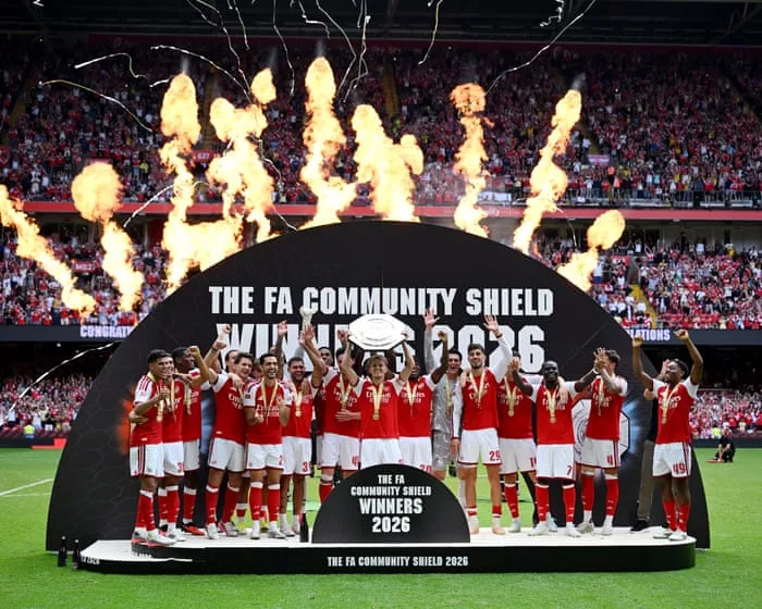 Calafiori’s fast start inspires Arsenal to big Community Shield win over Manchester City