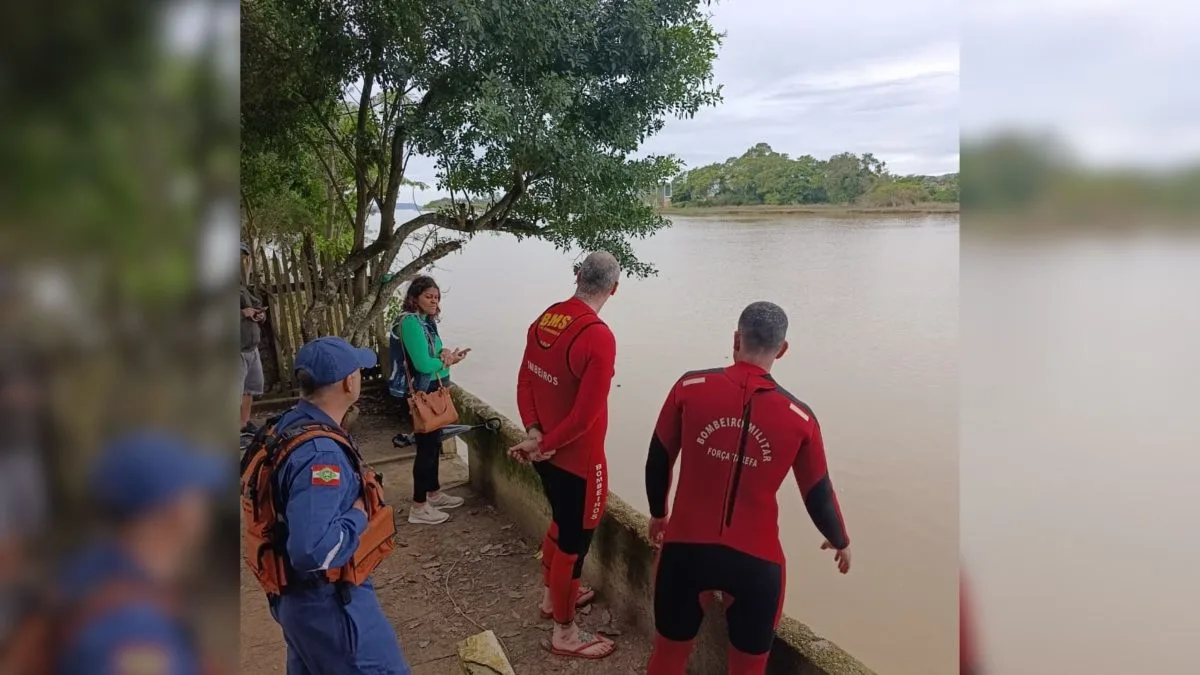 Mulher desaparecida é encontrada morta em estado de decomposição em área de lodo em SC; cão e drone auxiliaram buscas