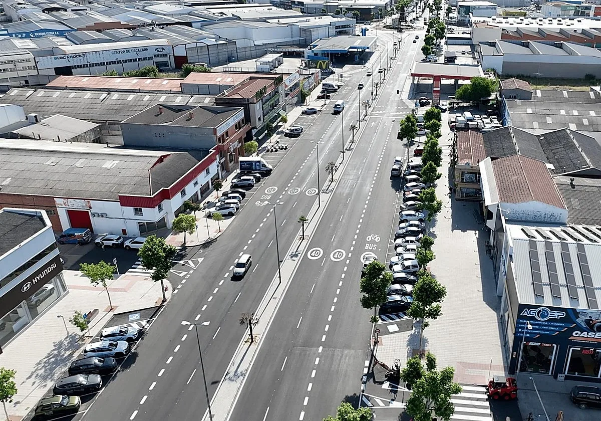 Transportes finaliza la transformación urbana de 4,5 km de la N-502A en Talavera