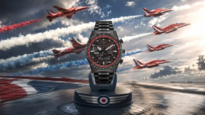 Citizen lança relógio Promaster Skyhawk em edição limitada com a Força Aérea Real