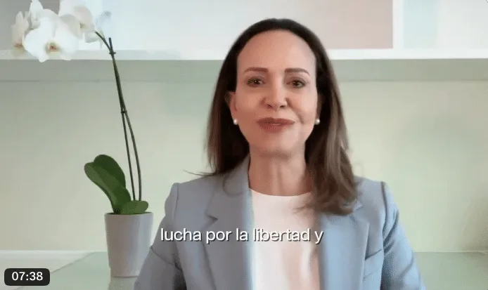 Machado no va a NY y reafirma que venezolanos no renunciarán a elegir