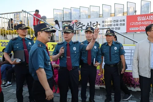 전북경찰, 임실N치즈축제장서 안전관리 실태 점검