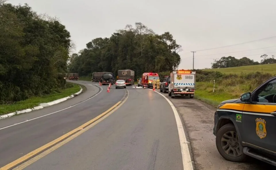 Manutenção precária, falta de descanso e uso de drogas: veja principais fatores que causam acidentes com caminhões no Paraná