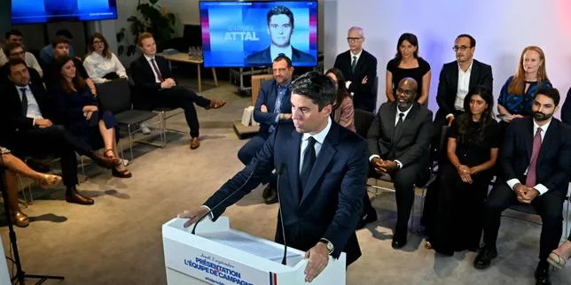 Présidentielle 2027 : Gabriel Attal présente son équipe de campagne, avec Céline Géraud comme responsable de la communication