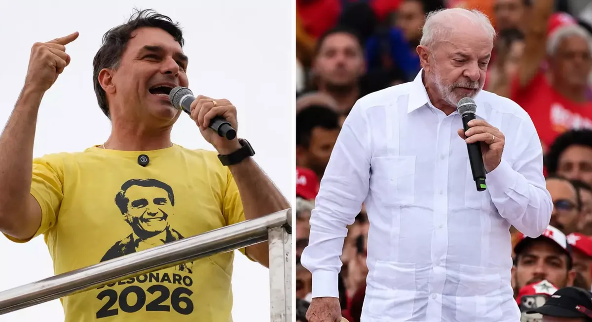 Flávio Bolsonaro abre 19,6 pontos de vantagem sobre Lula em Mato Grosso do Sul