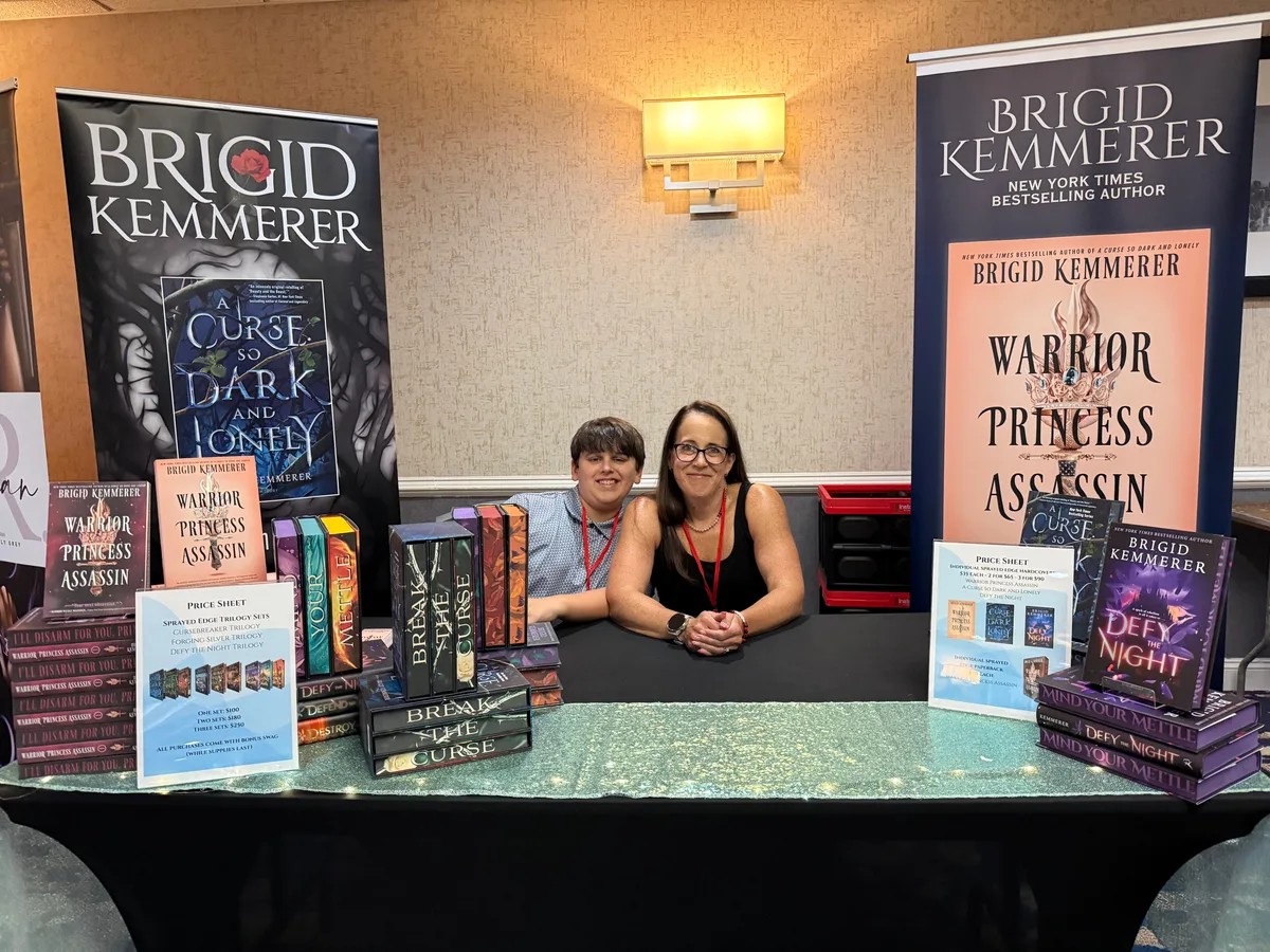I used to write between lunch breaks at my corporate job. Now my income as a best-selling romantasy author supports my family