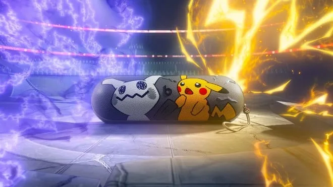 Beats Pill anuncia edição em parceria com Pokémon estrelada por Pikachu e Mimikyu