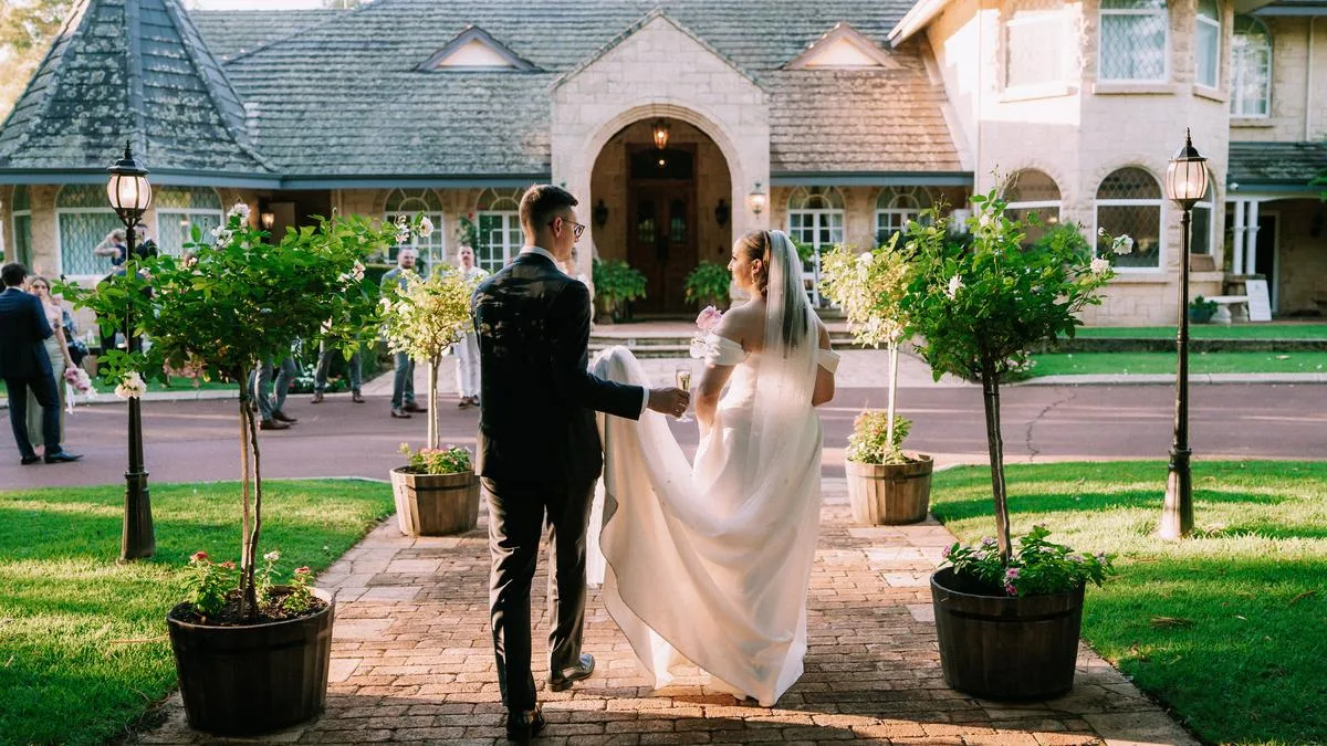 Wedding of the week: Brookleigh Estate turned into fairytale destination to tie the knot