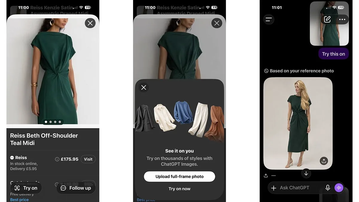 I tried ChatGPT’s new virtual fitting room — it got the clothes right, but changed my body
