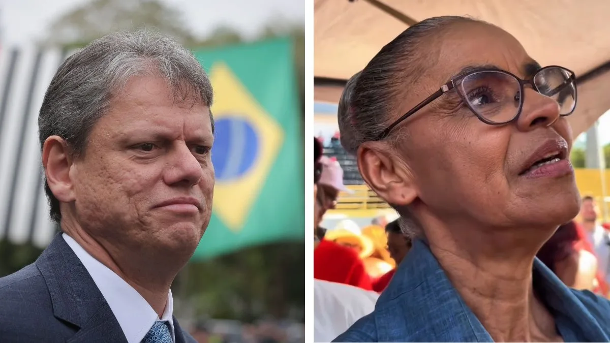 Tarcísio presta solidariedade a Marina Silva após tentativa de agressão em ato de campanha em São Paulo