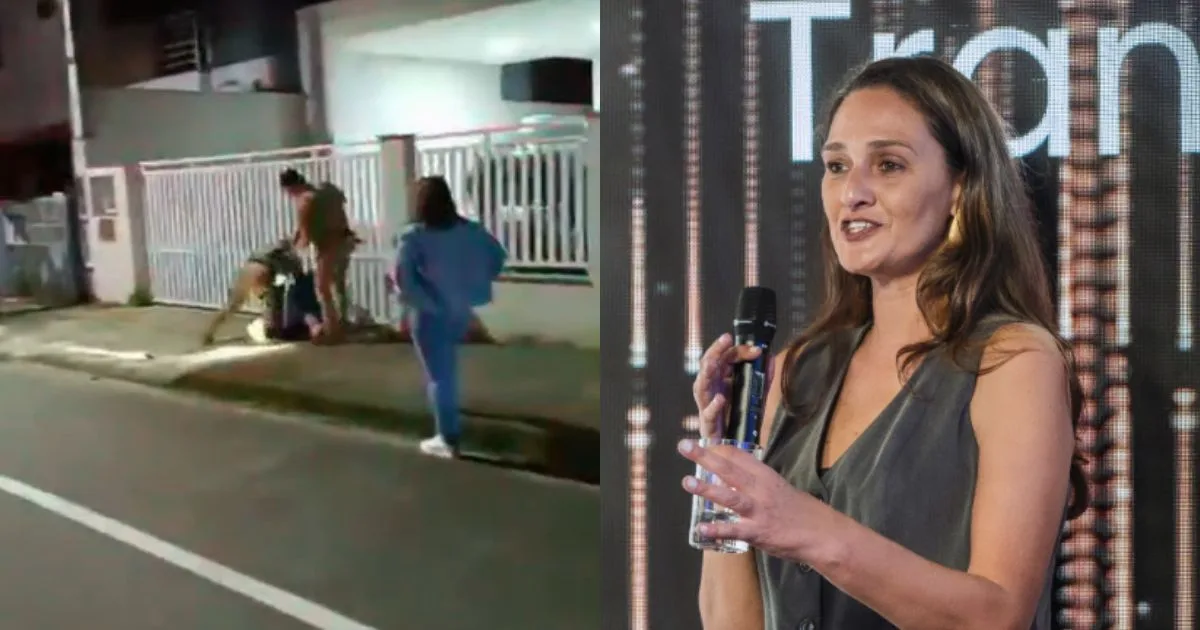 VÍDEO: Candidata ao Senado é presa após confusão e aparece sendo agredida por policiais em SC