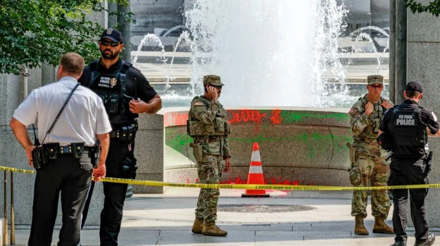 Judge orders release of woman accused of WWII Memorial vandalism