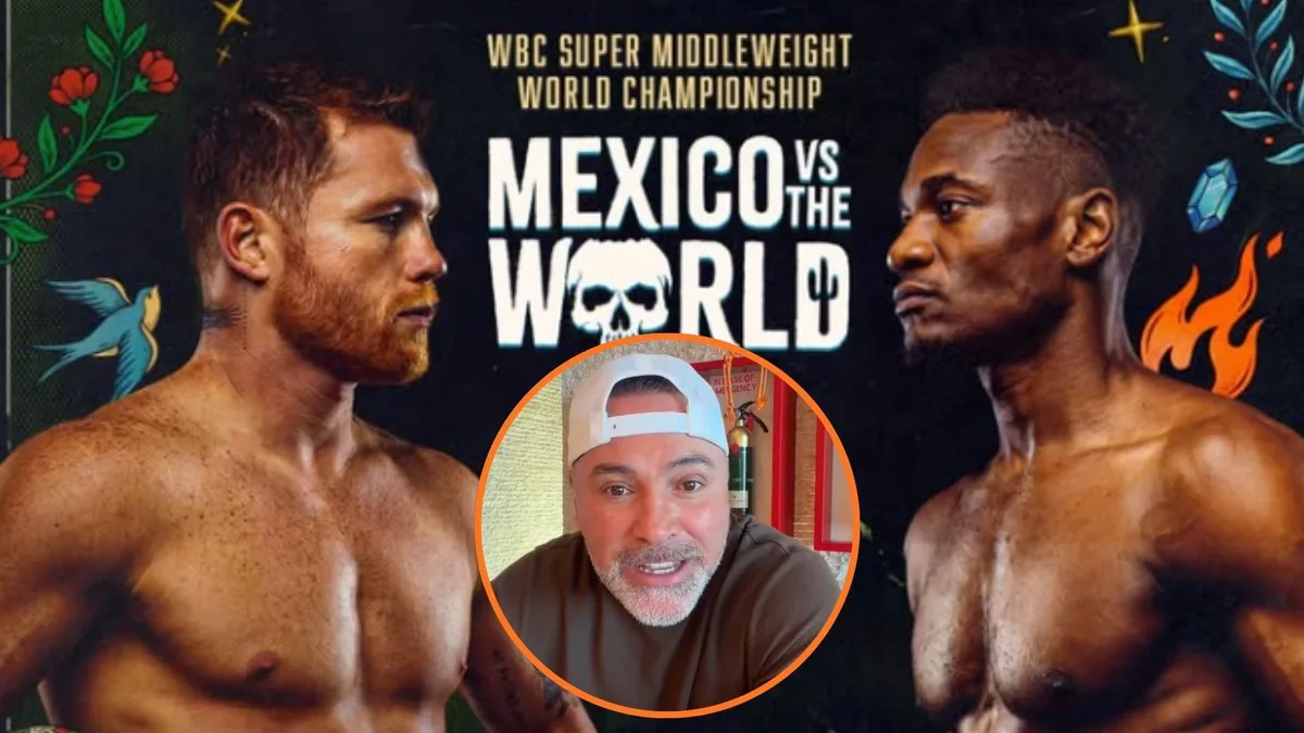 Óscar de la Hoya acusa a Canelo Álvarez de imponer intereses personales para realizar la pelea en Riad pese a bombardeos: “Valoren la vida”