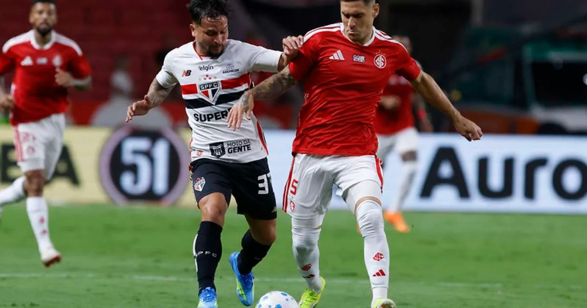 São Paulo x Internacional: onde assistir, prováveis escalações e arbitragem
