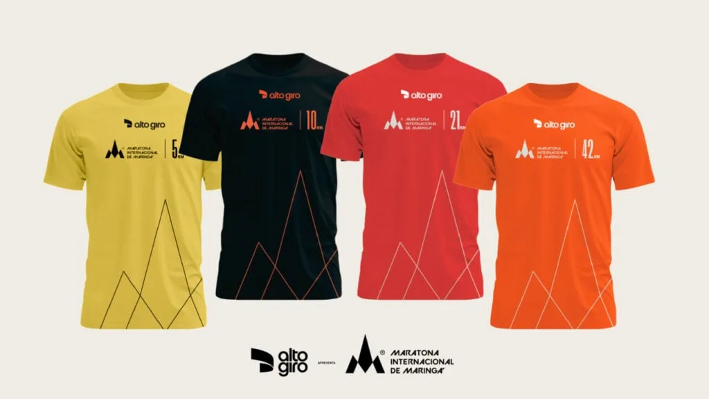Paranaense Alto Giro patrocina a 1ª Maratona Internacional de Maringá e assina os uniformes oficiais da prova