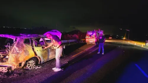 Park Rynie RTI officer dies after vehicle erupts in flames on N2 freeway