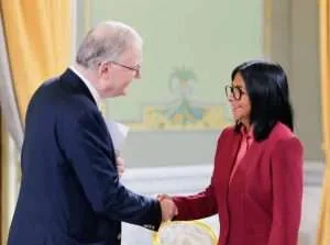 Presidenta Delcy Rodríguez recibe al nuevo coordinador residente de Naciones Unidas