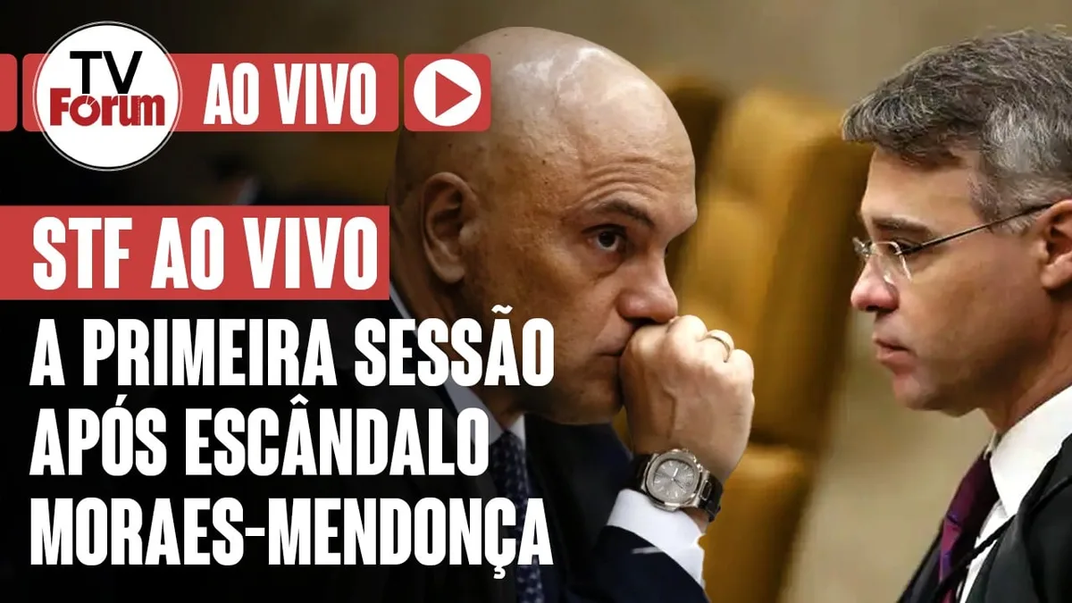 STF: Assista ao vivo a primeira sessão plenária após escândalo Moraes-Mendonça