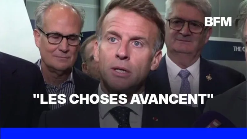 Colère des lycéens: Emmanuel Macron affirme que les mobilisations doivent se faire "dans le calme"
