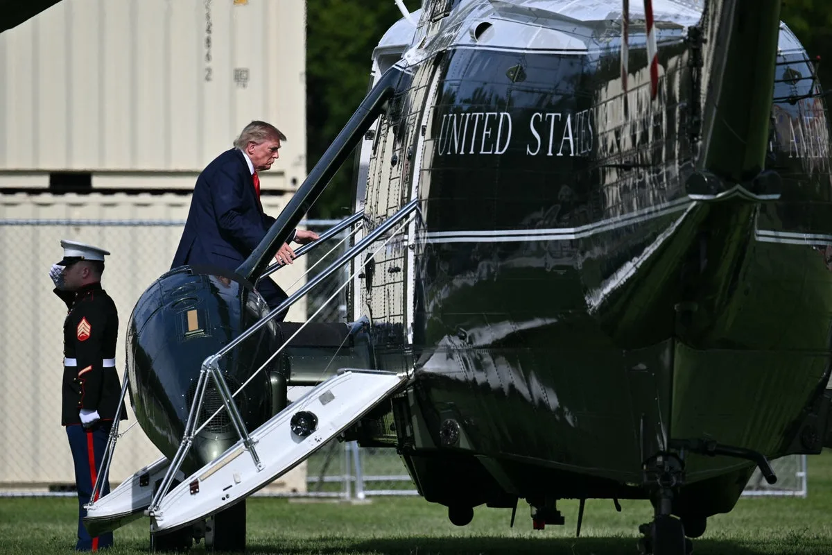 Marine One pilots were warned about comms issues before ‘close call’ with Trump onboard