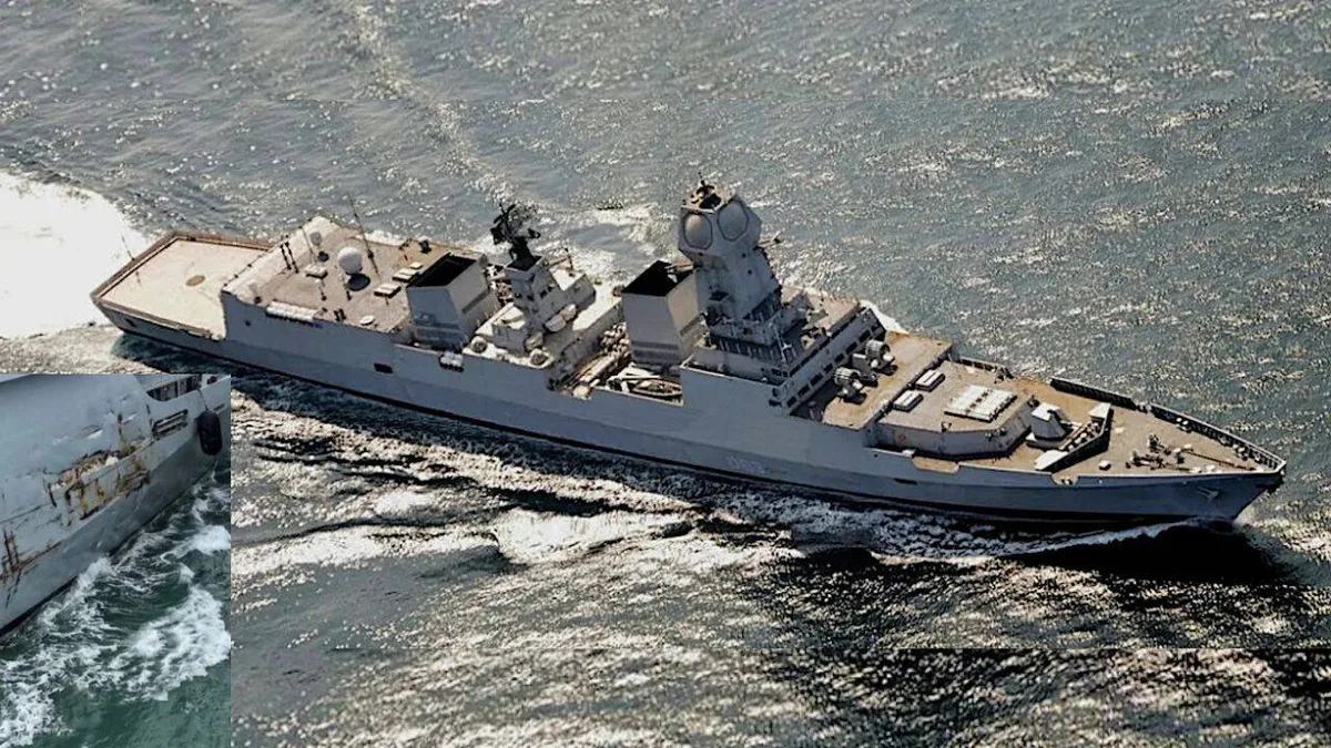 Mid-sea collision: Pak vessel was no match to three-times bigger Indian destroyer INS Kolkata