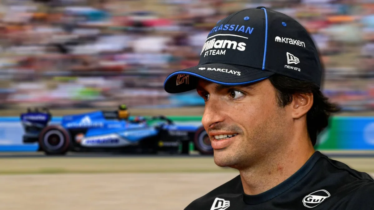 Carlos Sainz renueva su contrato con Williams: ‘Es un líder de este equipo’
