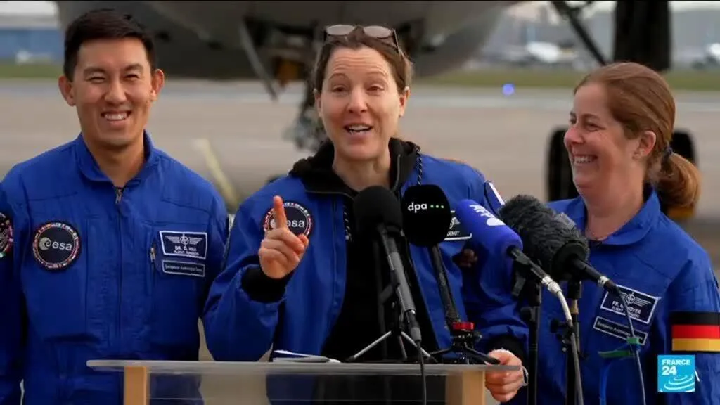 L'astronaute française Sophie Adenot fait son grand retour sur Terre