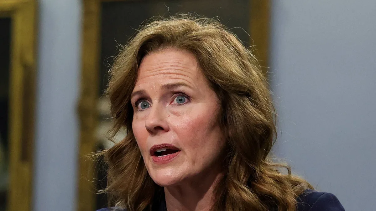 Amy Coney Barrett Gives Blunt Response to Trump’s SCOTUS Attacks