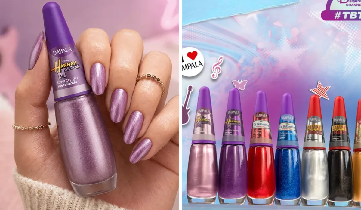 Nostalgia virou estratégia: Impala lança coleção de esmaltes inspirada no Disney Channel