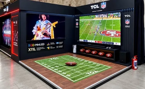 TCL y la NFL acercan la experiencia del estadio a los hogares