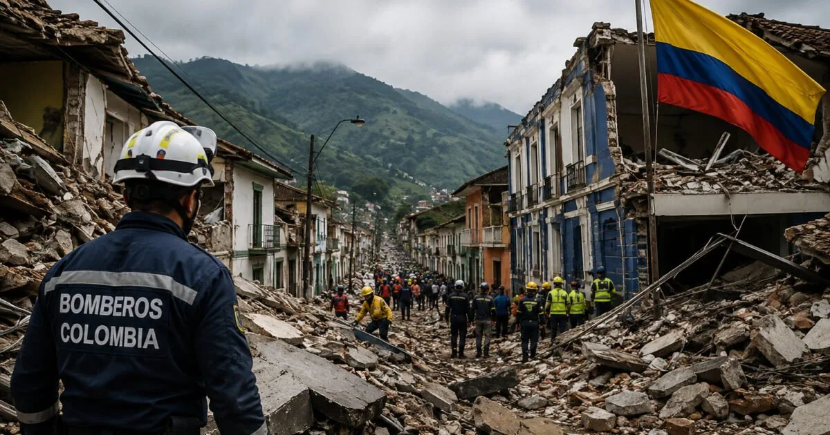 Terremoto na Colômbia: 3,6 mil pessoas estão “desaparecidas”