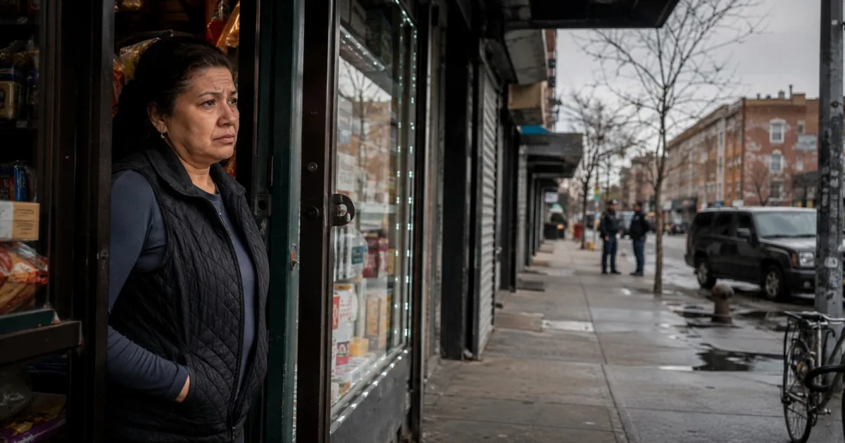 Temor a ICE golpea a los negocios de Brooklyn: el 70% reporta menos clientes