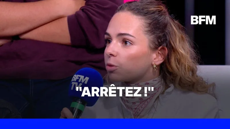 Colère étudiante: 'Vous empêchez tout le monde d'étudier, il y a un problème", estime Noémie, étudiante
