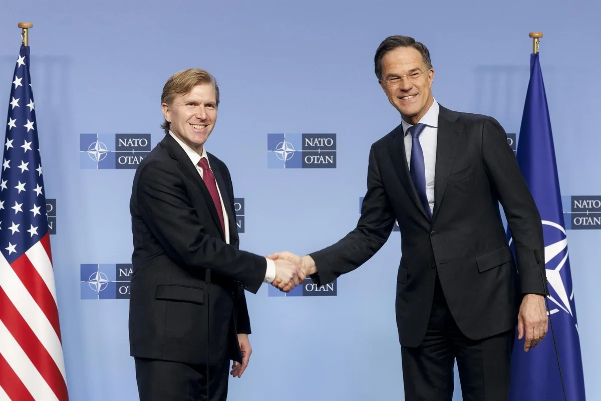 Rutte recibe al 'número dos' del Pentágono en plena revisión de EEUU de su presencia militar en Europa